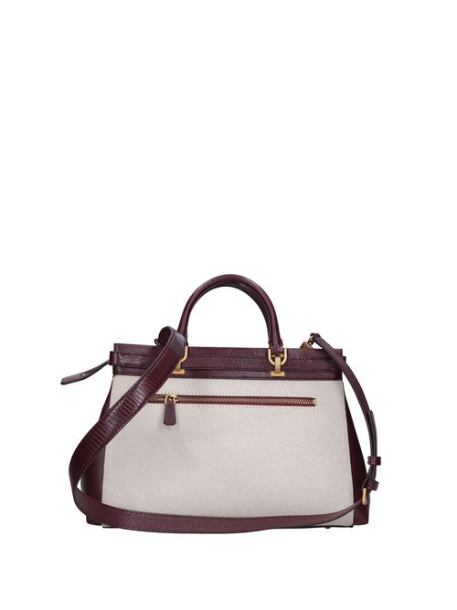 Borsa in ecopelle e tessuto GUESS | HWAB8985060PNATURALE