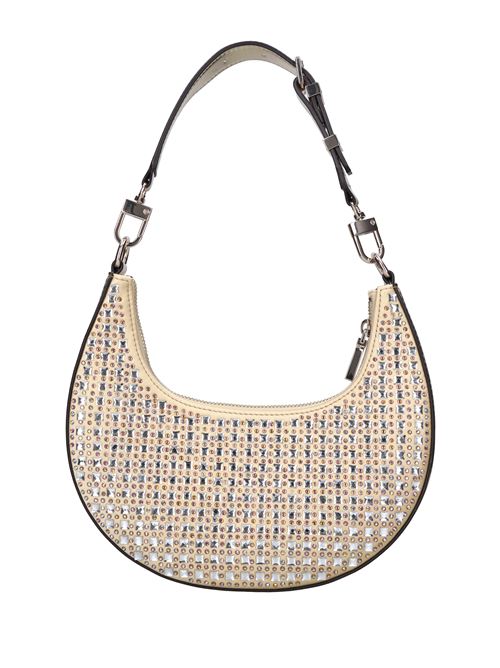 Borsa in ecopelle tessuto e strass GUESS | HWIG920501ORO