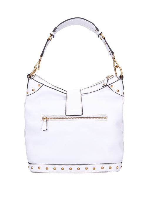 Borsa in ecopelle e borchie GUESS | HWVB900802BIANCO