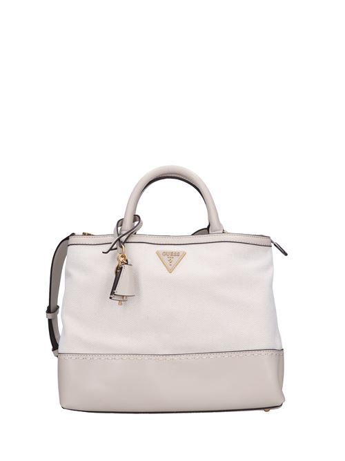 Faux leather and fabric bag GUESS | HWWA923306TAUPE