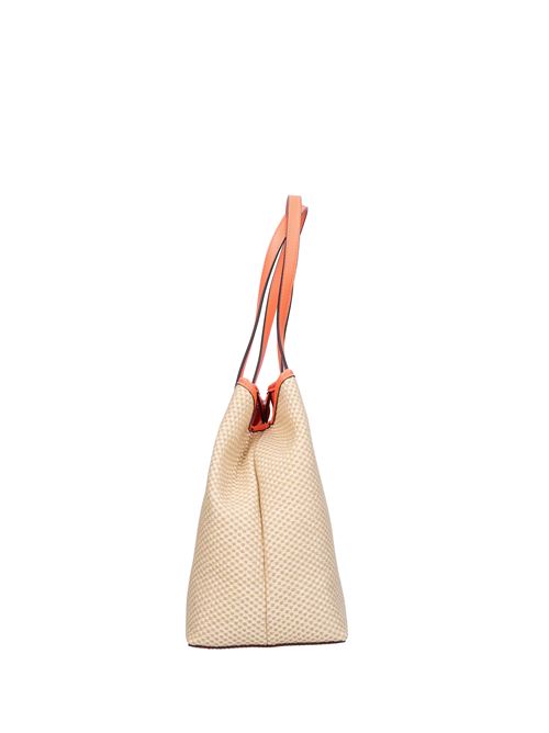 Borsa in Ecopelle rafia e tessuto GUESS | HWWS699523ARANCIO