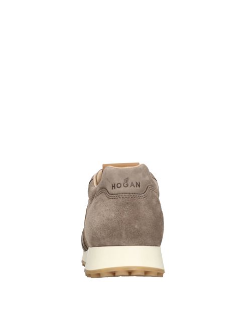 Sneakers in camoscio HOGAN | HXM4290DT22R59347NMARRONE