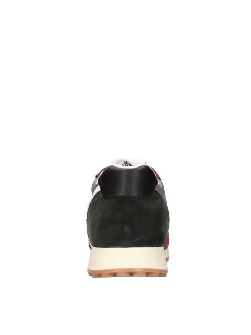 Sneakers in camoascio e tessuto HOGAN | HXM4290DV00QEZ587LGRIGIO-MATTONE-VERDE