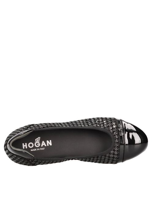 Ballerine in camoscio HOGAN | HXW14407124LLT0XCFNERO