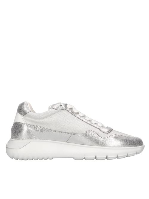 Multi-material sneakers HOGAN | HXW3710AP31R0351ARGENTO-BIANCO