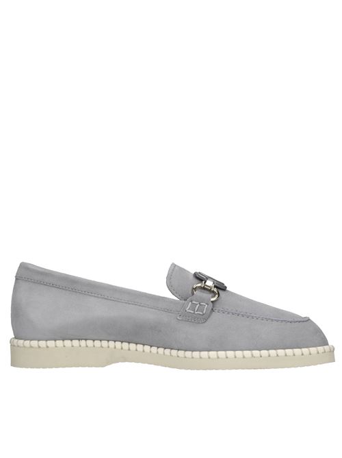Suede moccasins HOGAN | HXW6420EW40CR0U006AZZURRO