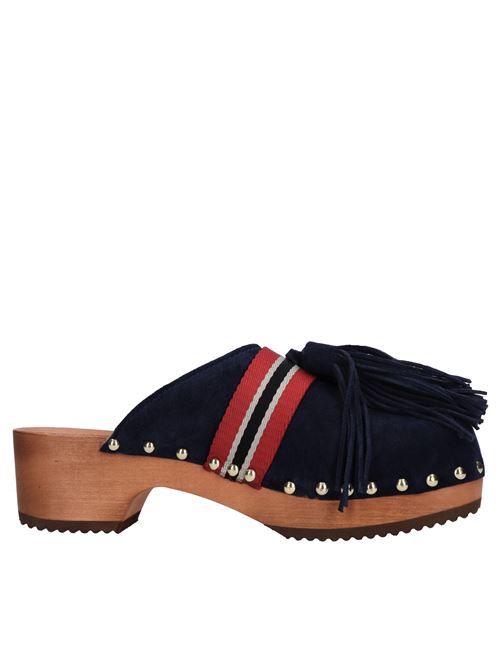 Sabot in camoscio JEJIA | JDPS23FO03036440BLU-ROSSO