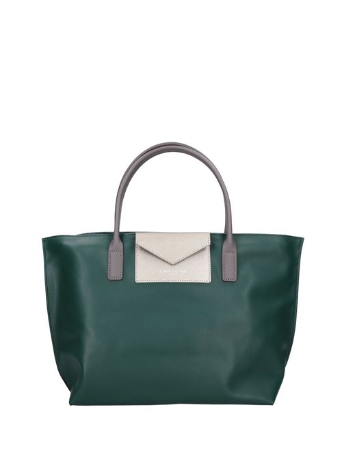 Faux leather bag LANCASTER | 517-18VERDE