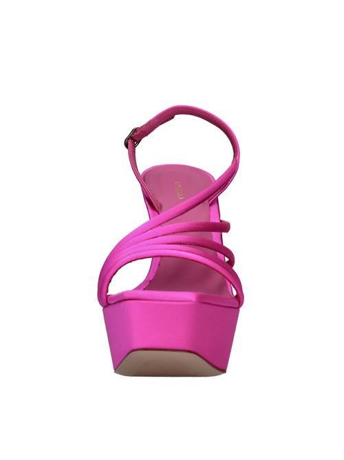 Sandali in raso LE SILLA | 9357U100FUXIA