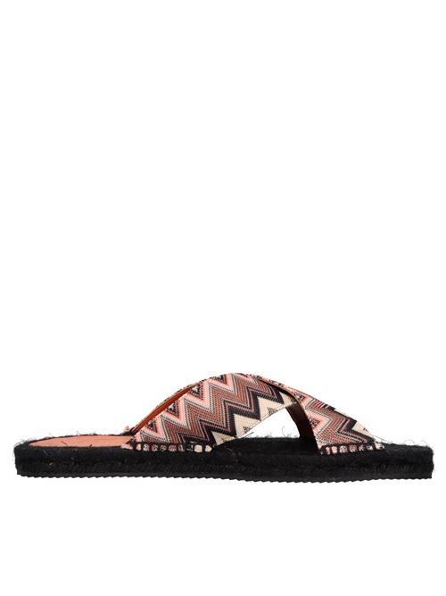 Mules in tessuto zig zag MISSONI | M27_001MULTICOLOR