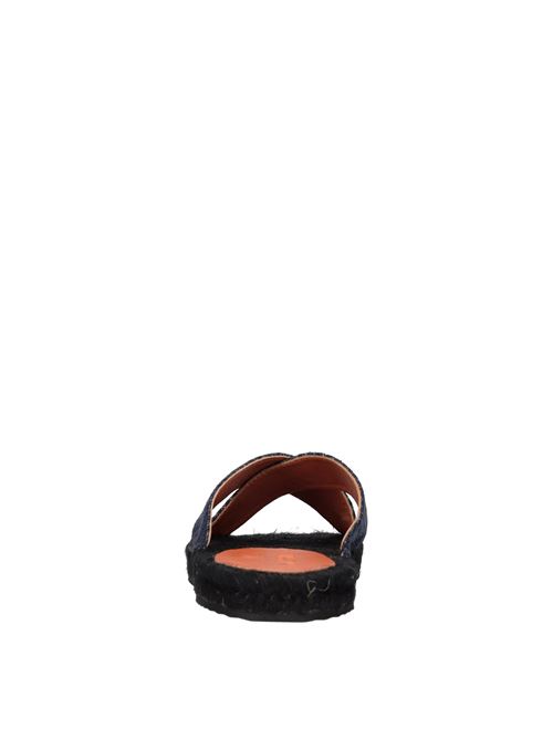 Mules in tessuto zig zag MISSONI | M27_002BLU