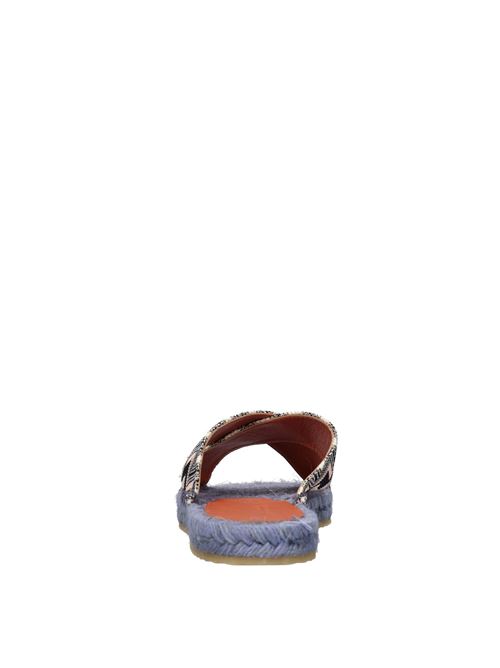 Mules in tessuto zig zag MISSONI | M28_001MULTICOLOR