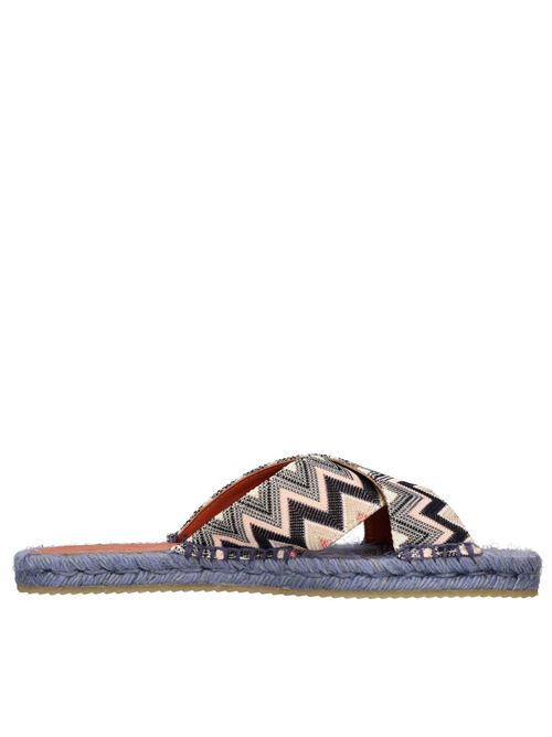 Mules in tessuto zig zag MISSONI | M28_001MULTICOLOR