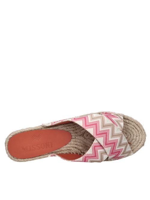 Mules in tessuto zig zag MISSONI | M28_002MULTICOLOR