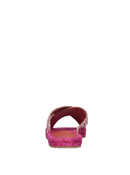 Mules in tessuto zig zag MISSONI | M28_004MULTICOLOR