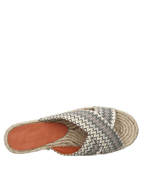 Mules in tessuto zig zag MISSONI | M28_005MULTICOLOR