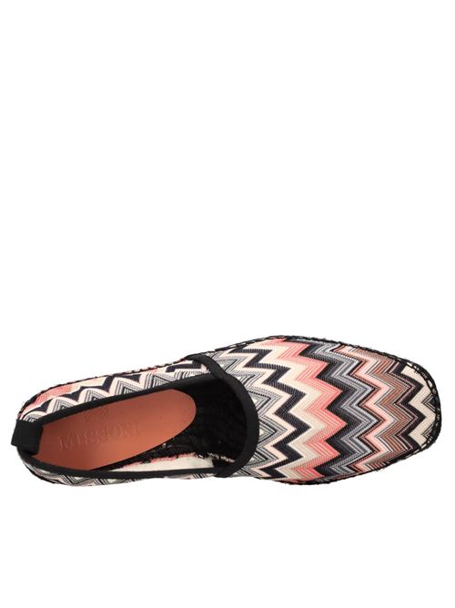 Mocassini in tessuto zig zag MISSONI | M29_001MULTICOLOR