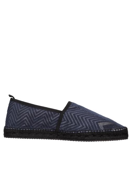 Mocassini in tessuto zig zag MISSONI | M29_002BLU