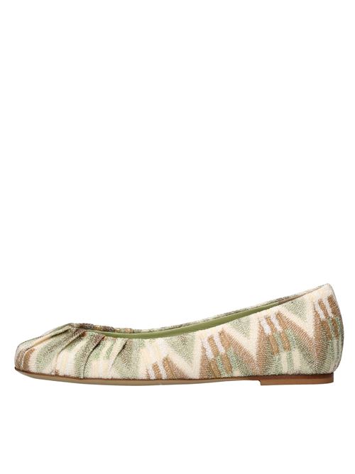 Ballerine in tessuto zig zag MISSONI | M31_024MULTICOLOR