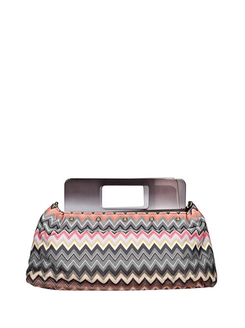 Zigzag fabric bag MISSONI | MI10012INERO