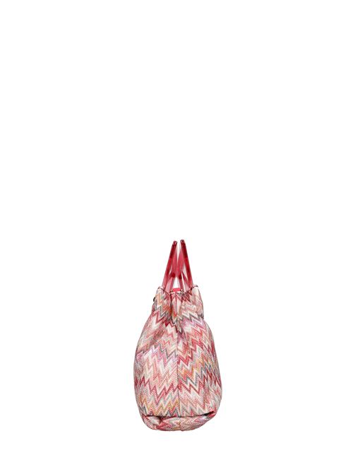 Zigzag fabric bag MISSONI | MI10012IROSSO