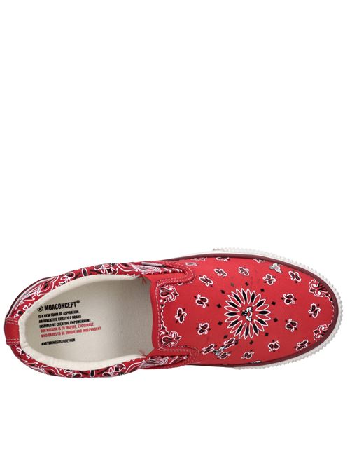 Slip-on in tessuto MOA | MPLT736ROSSO