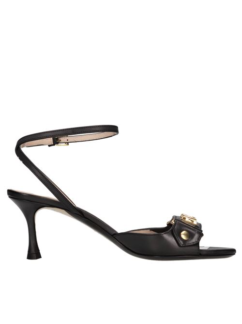 Sandali in pelle N°21 | CPXNV17016NERO