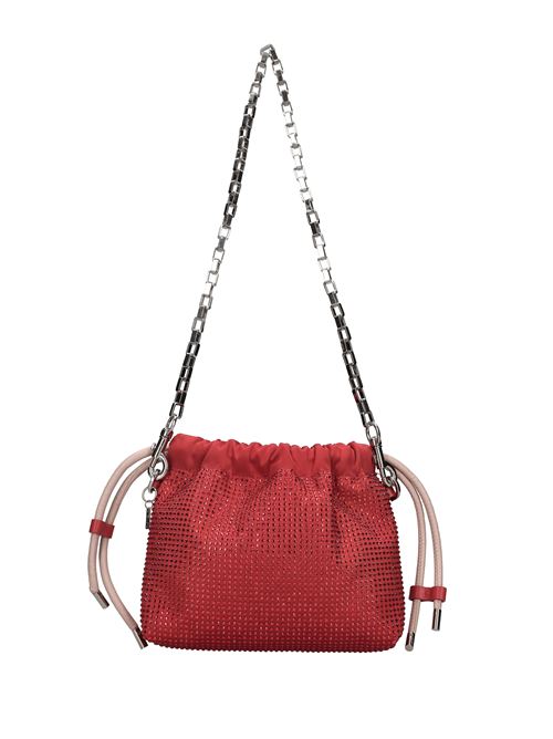 Borsa con in tessuto e strass N°21 | EBS0900RH02ROSSO