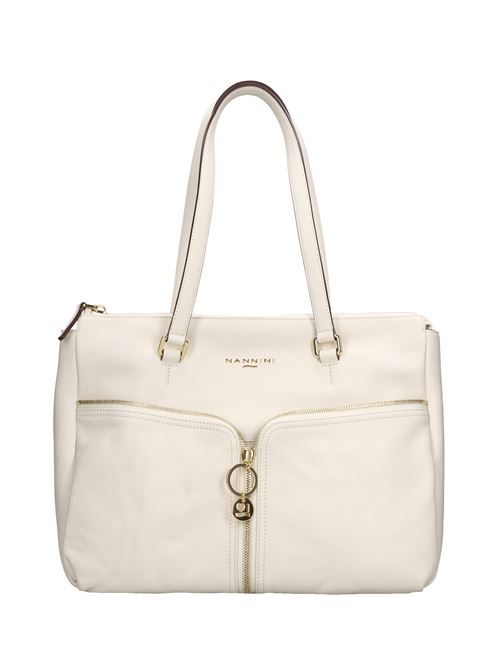 Borsa in pelle NANNINI | 18136CREMA