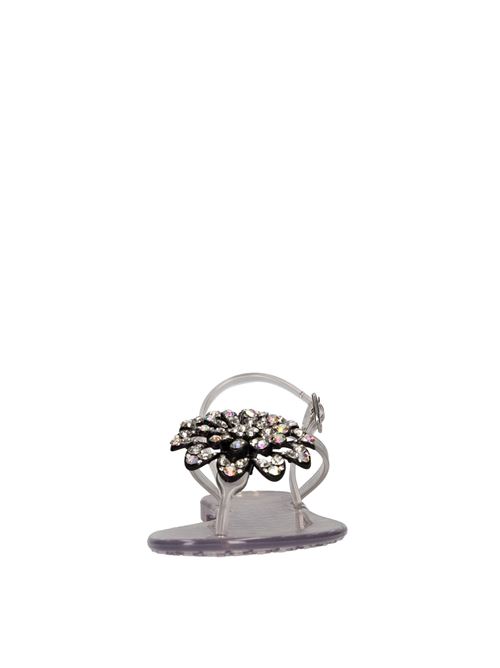 NUNZIA model sandals in transparent plexi NANUMEA | NUNZIATRASPARENTE