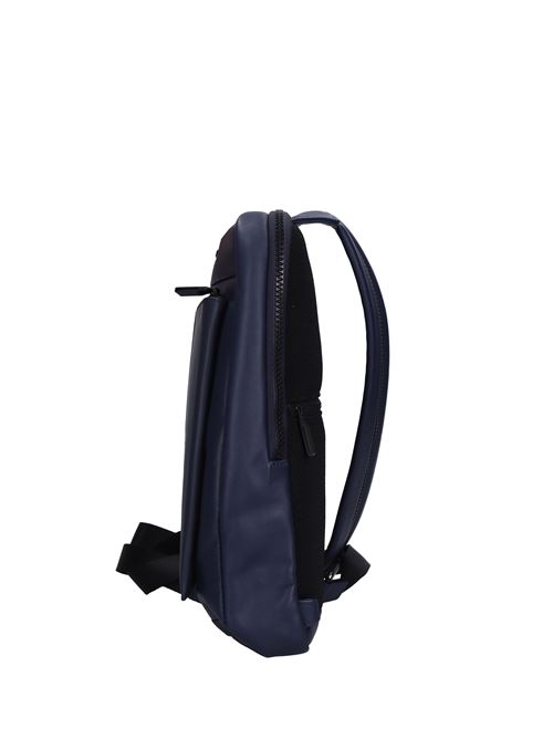 Zaino monospalla in pelle PIQUADRO | CA6205S130BLU