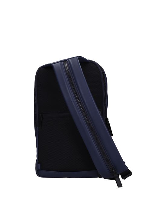Zaino monospalla in pelle PIQUADRO | CA6205S130BLU