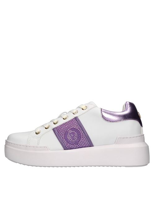 Sneakers in ecopelle POLLINI | SA15034G0IXC110ABIANCO-IRIS
