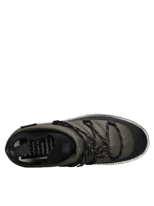 Sneakers in pelle e tessuto RBRSL | 7B2614U_Y40BD2TF95VERDE-NERO