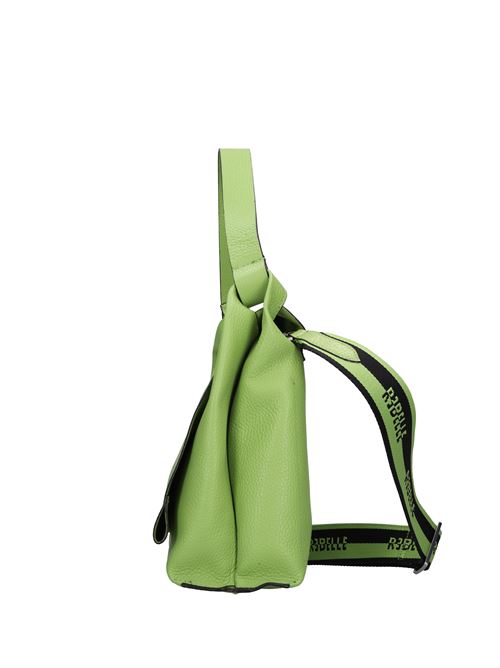 Borsa in pelle REBELLE | ORNELLA-SATCHELVERDE