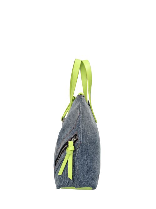 Borsa in denim REBELLE | REB0180DENIM-LIME