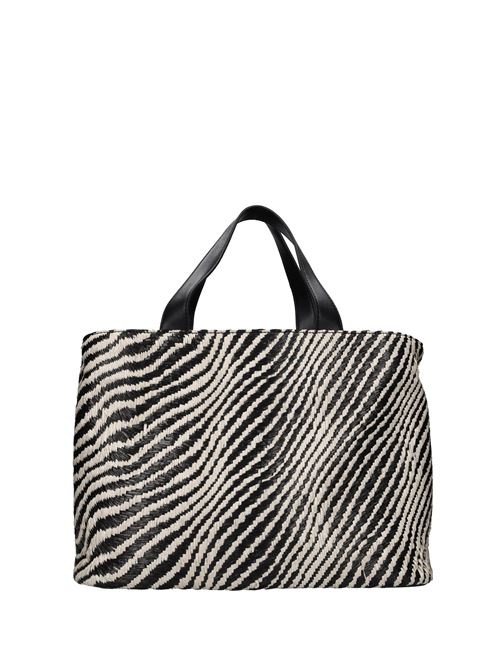 Borsa in rafia REBELLE | REB0211NERO