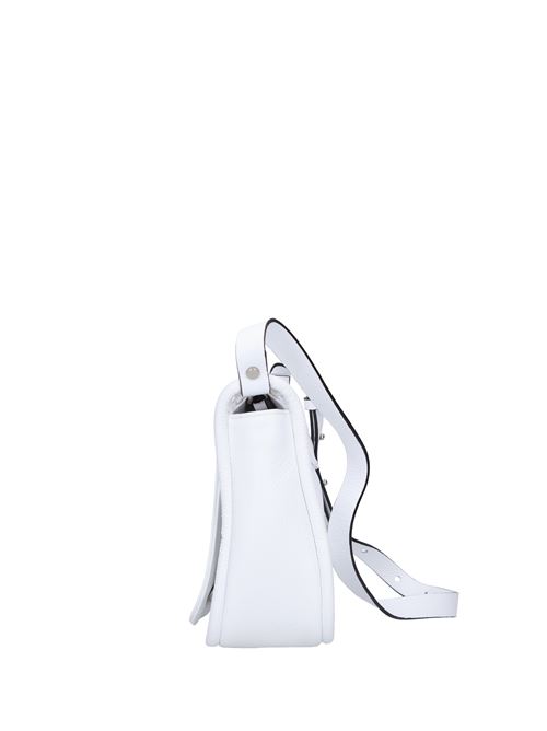 Borsa in pelle REBELLE | UMA-MESSENGERBIANCO