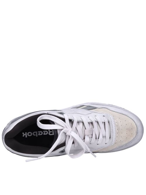 Leather and suede sneakers REEBOK | RMIA013C99LEA0020605BIANCO-GRIGIO-MARRONE
