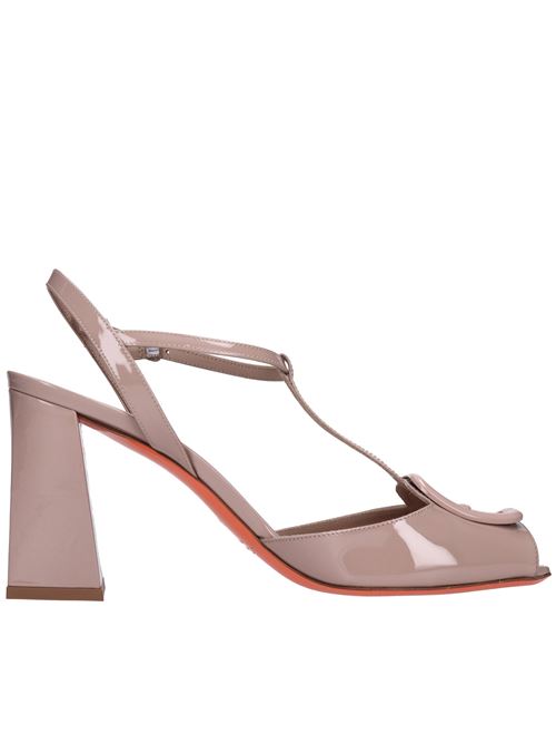leather sandals SANTONI | WHNQ70339HA2TVHDP29BEIGE