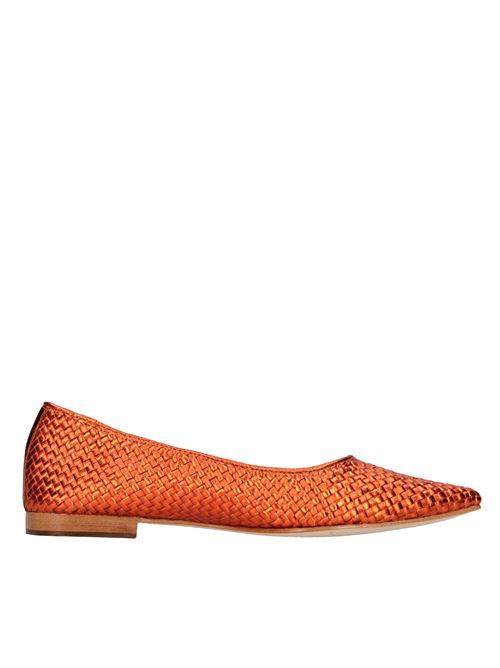 Leather ballerinas STRATEGIA | F57ARANCIO