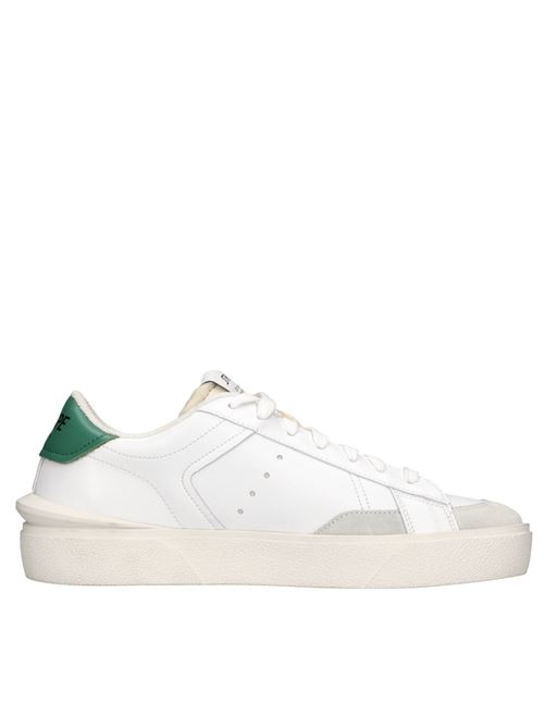 Sneakers in pelle e tessuto STRYPE | ST1001-VERBIANCO-VERDE