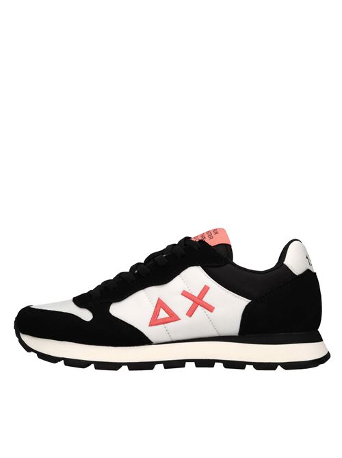 Sneakers in camoscio e tessuto SUN68 | Z34106BIANCO-NERO