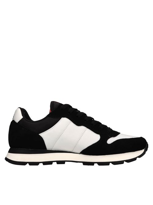 Sneakers in camoscio e tessuto SUN68 | Z34106BIANCO-NERO