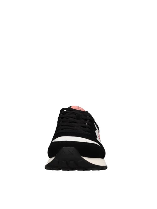 Sneakers in camoscio e tessuto SUN68 | Z34106BIANCO-NERO