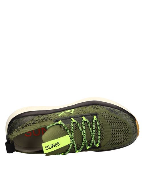 Sneakers modello Z34127 in tessuto SUN68 | Z34127VERDE