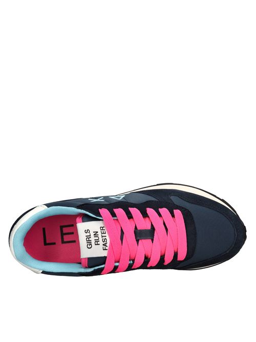 Sneakers in multimateriale SUN68 | Z34201BLU-ARGENTO-CELESTE
