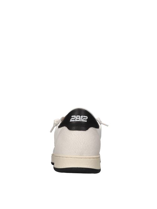 Sneakers in pelle 2B12 | JRPLAY-M98BIANCO-VERDE-NERO