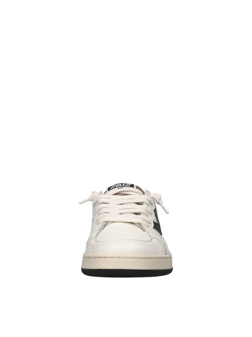 Sneakers in pelle 2B12 | JRPLAY-M98BIANCO-VERDE-NERO
