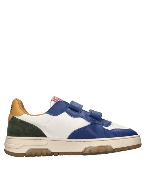 Sneakers in pelle 2B12 | MINIHYPER-MV017BIANCO-BLU-NERO-GIALLO-VERDE